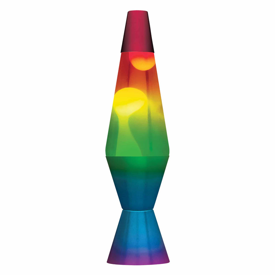 14.5” LAMP RAINBOW – WHITE/CLEAR/TRICOLOR T1
